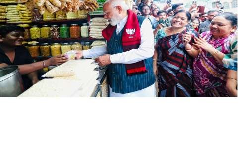 सुरक्षा में लगाई गई पुलिस मिल रही हैं जान से मारने की धमकियां, PM को झालमुड़ी खिलाने वाले दुकानदार को