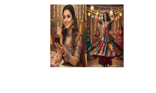 गरबा खेलते ही बह जाता है मेकअप? फाउंडेशन से पहले अपनाएं 2 मिनट का आइस हैक