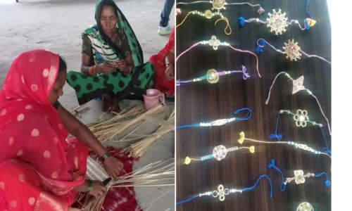 देशभर में यूपी की राखियों की धूम, ग्रामीण महिलाओं की बनाई राखियों की हाई डिमांड